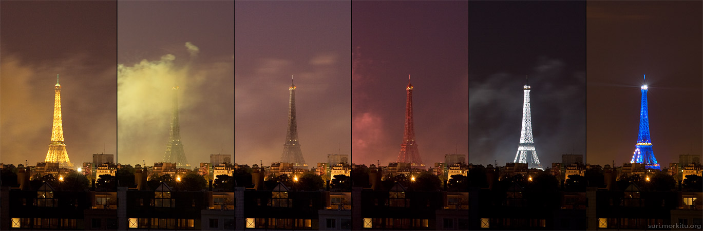 La tour Eiffel un 14 juillet