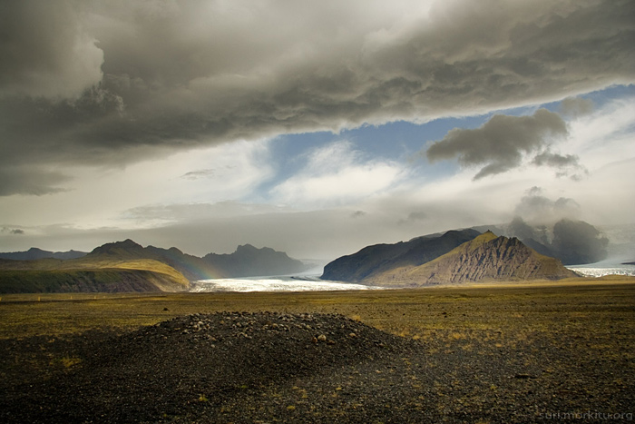 Skaftafell : langues glaciaires du Vatnajokull